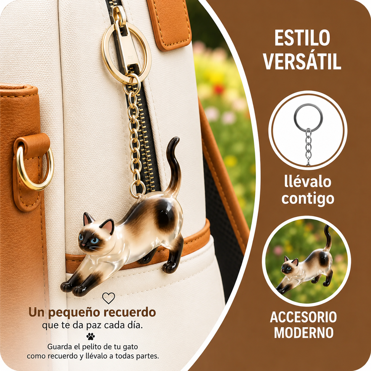 Huella Eterna | Llavero con el recuerdo de tu mascota