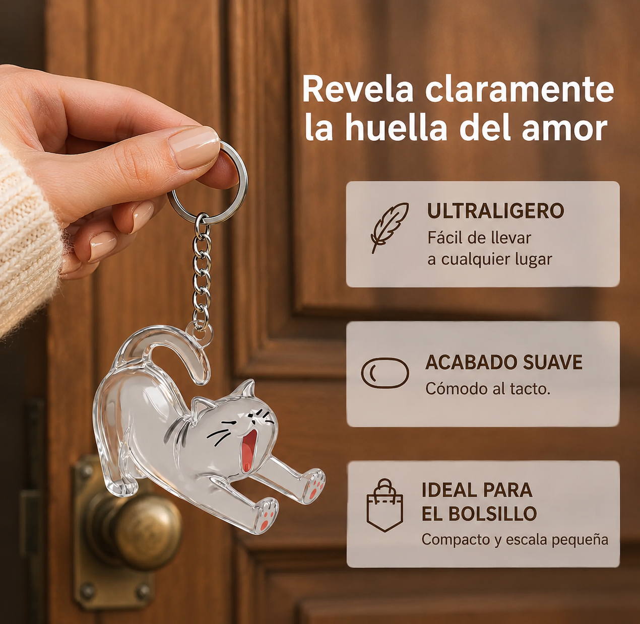 Huella Eterna | Llavero con el recuerdo de tu mascota