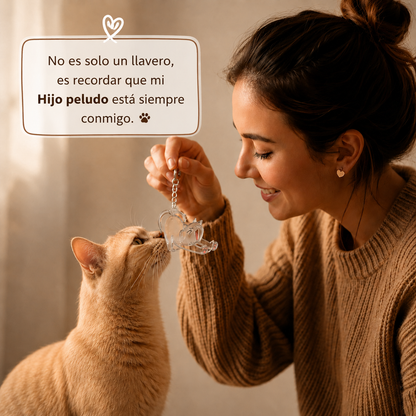 Huella Eterna | Llavero con el recuerdo de tu mascota